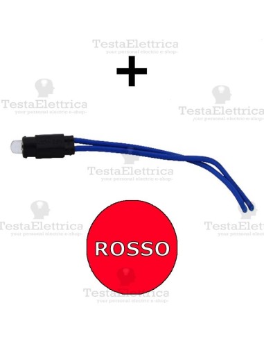 completo di spia led rossa