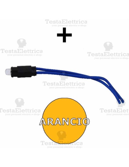 completo di spia led arancio