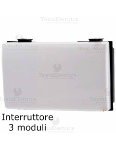 Interruttore 3M compatibile bticino Matix
