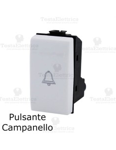 Pulsante simbolo campanello compatibile matix