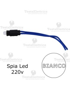 Spia Led Bianca compatibile 220v 