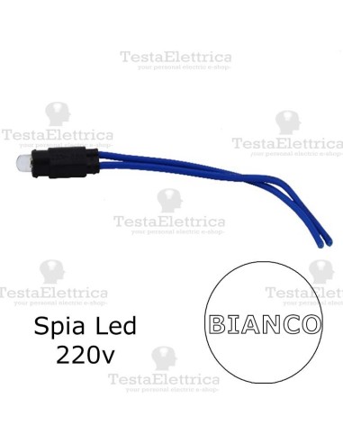 Spia Led Bianca compatibile 220v 