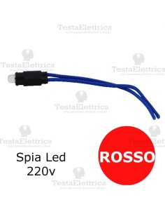 Spia Led Rosso compatibile 220v 