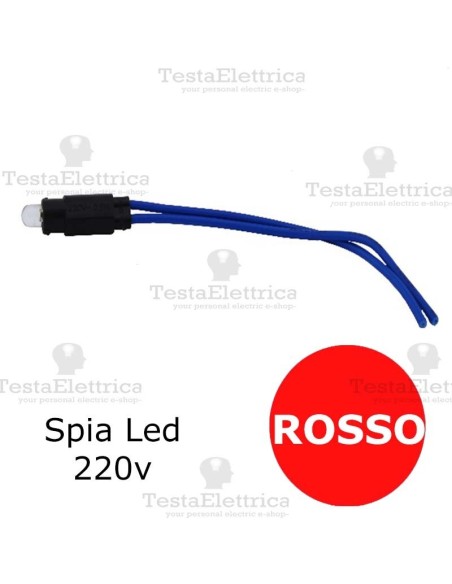Spia Led Rosso compatibile 220v 
