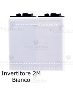 Invertitore 2 moduli compatibile con serie LivingLight Bianca