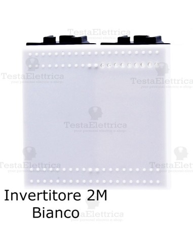 Invertitore 2 moduli compatibile con serie LivingLight Bianca