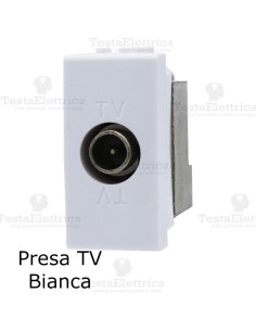 presa tv compatibile con serie LivingLight Bianca