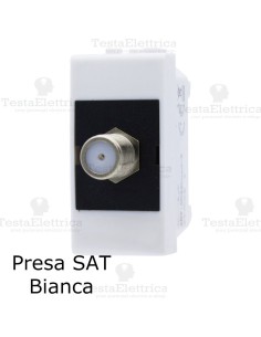presa sat tv compatibile con serie LivingLight Bianca