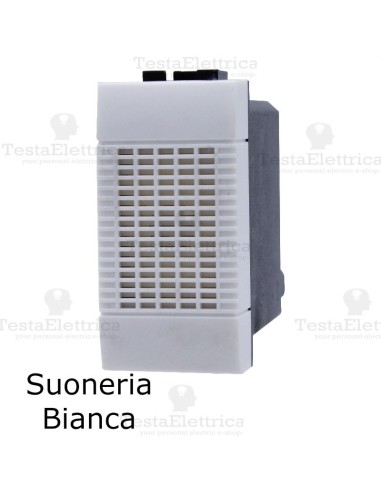 suoneria compatibile con serie LivingLight Bianca