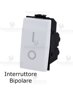 Interruttore 2P bianco compatibile