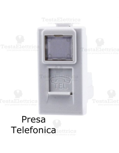 Modulo connettore rj11 compatibile