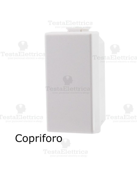 falso polo copriforo bianco compatibile