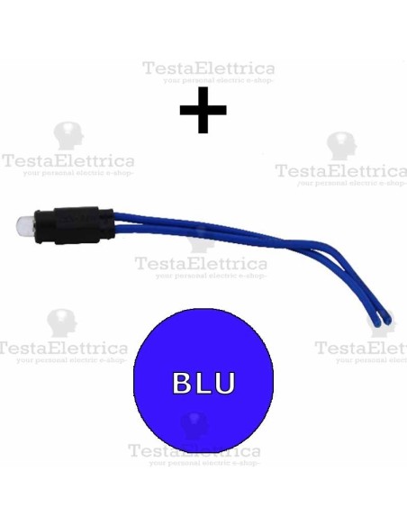 completa con led blu
