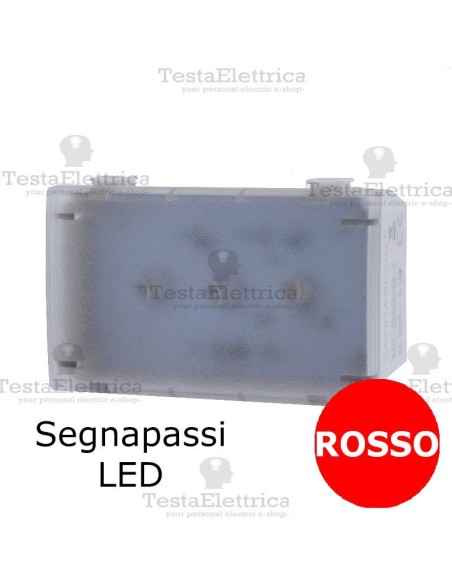 Segnapassi rosso a LED per 503 compatibile Bticino Matix 