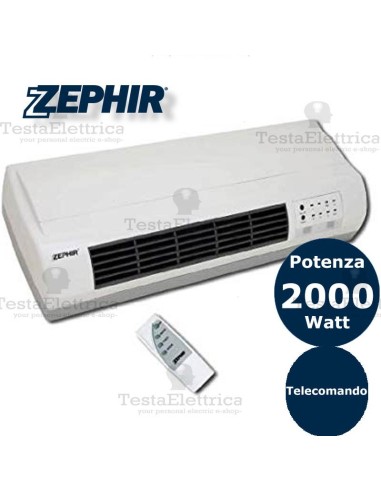Termoventilatore da parete 2000w ZMW1900B zEPHIR