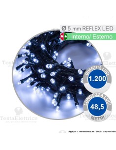Serie luci di natale da1200 reflex LED 