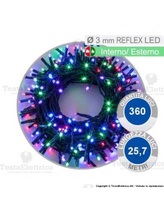 Catena di natale a led Multicolore