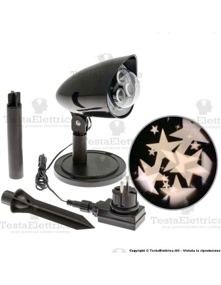 Proiettore a LED stelle rotanti