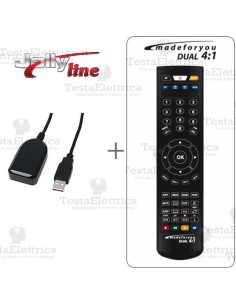 kit programmatore ir + telecomando