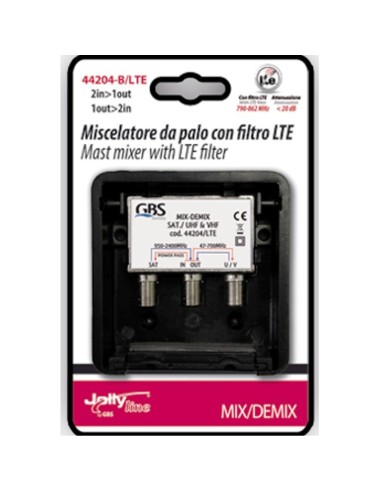 Miscelatore/demiscelatore di segnale SAT+DTT 
