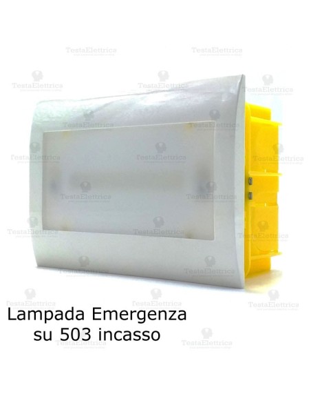 Lampada emergenza scatola 503