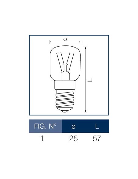 Lampada a incandescenza piccola pera 3C 13W E14 Leuci