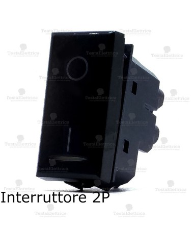 interruttore 2P compatibile bticino axolute 