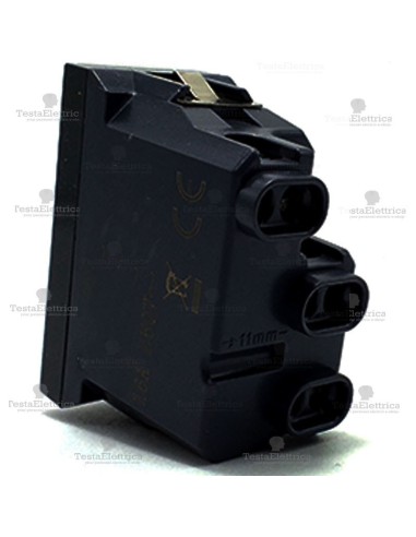 presa compatibile bticino axolute - retro