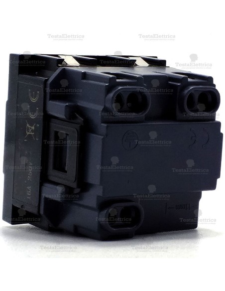 presa schuko compatibile axolute - retro