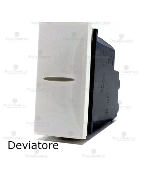 deviatore compatibile bticino axolute bianca