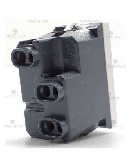 presa compatibile bticino axolute bianca