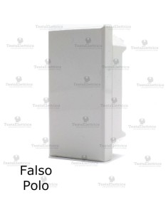 falso polo compatibile bticino axolute bianca