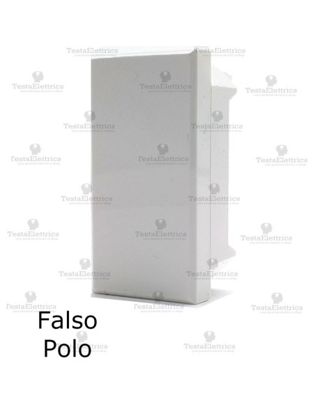 falso polo compatibile bticino axolute bianca