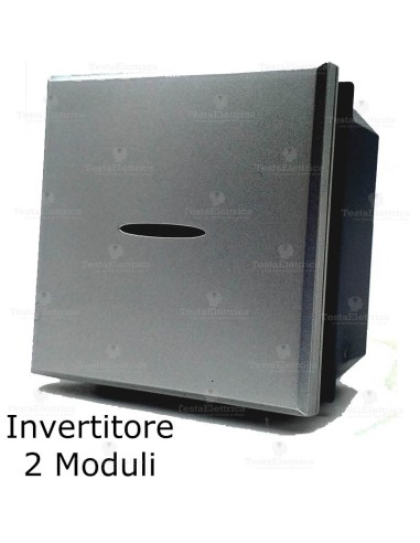 invertitore assiale 2 moduli compatibile bticino axolute tech