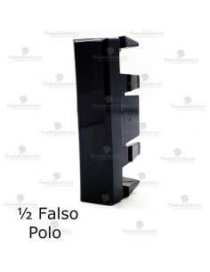 falso polo mezzo modulo compatibile bticino axolute antracite hs4949