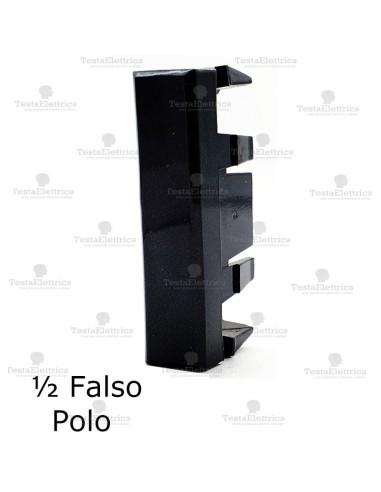 falso polo mezzo modulo compatibile bticino axolute antracite hs4949