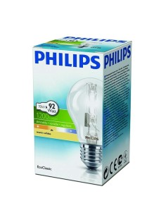Lampada alogena goccia 70W E27 Philips 2