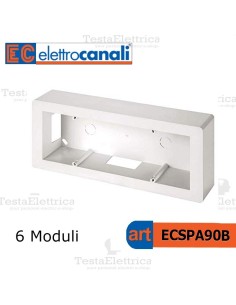 Cassetta portafrutti 6 posti