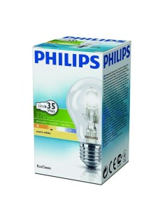 Lampada alogena goccia 28W E27 Philips 2