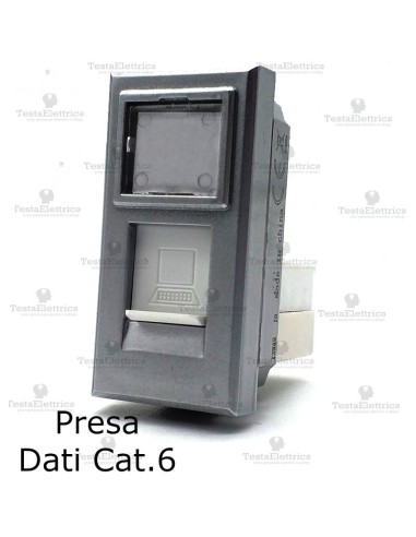 Presa dati cat. 6 compatibile bticino axolute Tech