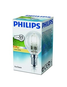 Lampada alogena sfera 42W E14 Philips 2