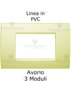 Placca Avorio compatibile LivingLight e Light