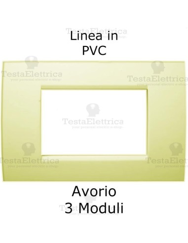 Placca Avorio compatibile LivingLight e Light