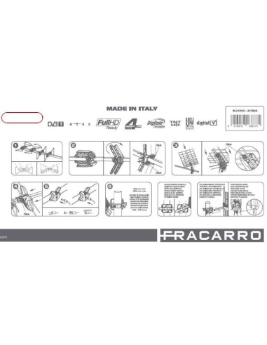 antenna DTT Digitale BLU5HD Fracarro