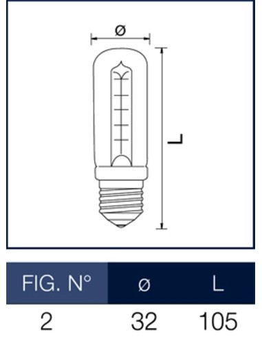 Lampada alogena Tubolare 120W E27 Leuci