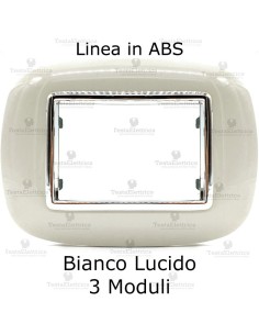  placca compatibile axolute bianca