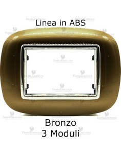  placca compatibile axolute bronzo