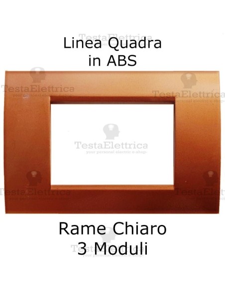 Placchetta Rame compatibile con serie Bticino LivingLight 