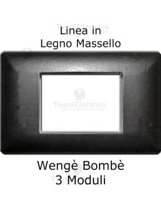 Placca axolute compatibile legno wengè