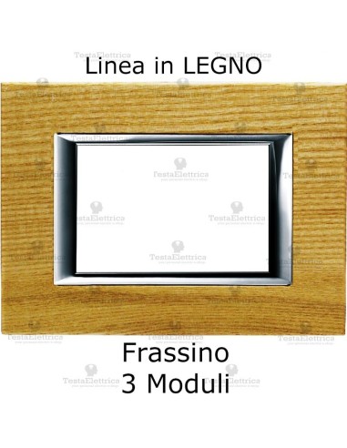 Placca in Legno Bticino Matix frassino